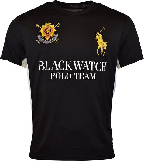 Polo Ralph Lauren Black Watch Performance Jersey Crew Neck T Shirt