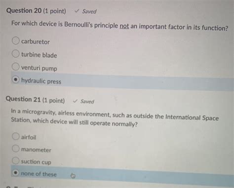 Solved Question 20 1 Point Saved For Which Device Is Chegg