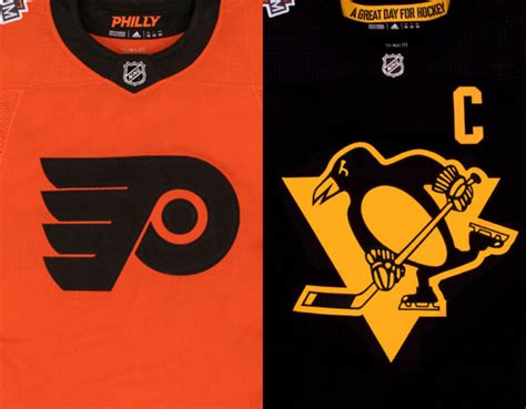 Flyers Penguins 2019 Stadium Series Uniforms Officially Unveiled