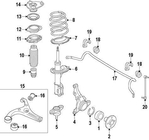 2023 Kia Rio Suspension Subframe Crossmember Front Rio 624001W151