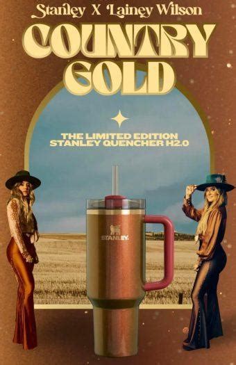 Stanley X Lainey Wilson 40oz Quencher Flowstate Tumbler Now Available