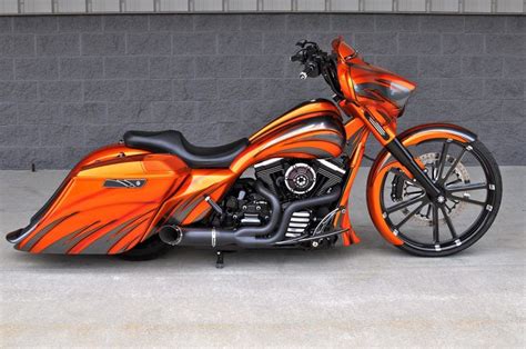 Custom Big Wheel Baggers Custombaggers Custom Baggers Harley Bagger