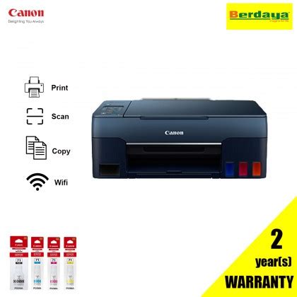 CANON PIXMA G3060 EASY REFILLABLE INK TANK WIRELESS ALL IN ONE COLOUR