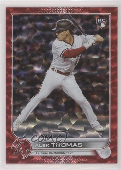 Topps Update Red Foil Alek Thomas Us Rookie Rc Ebay