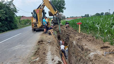 Nastavak Radova Na Izgradnji Sustava Odvodnje Otpadnih Voda U Brodskom