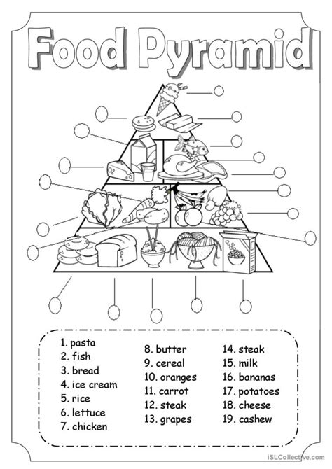 Unique Printable Food Pyramid Worksheet Pdf The Best Porn Website