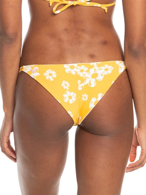 Flower Lover Reversible Cheeky Bikini Bottoms For Women Roxy