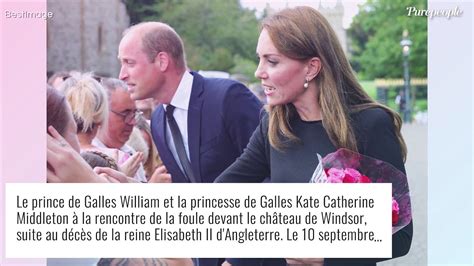 Mort D Elizabeth Ii William Goujat Avec Kate Un Geste Du Prince De