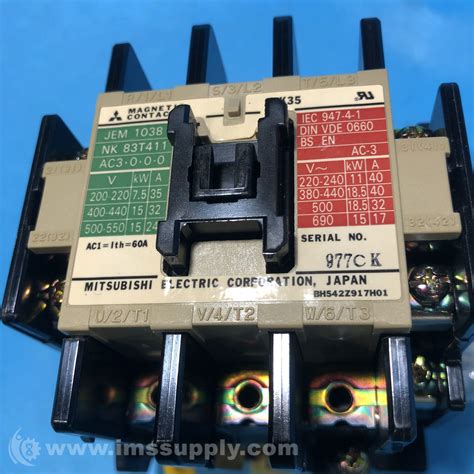 Mitsubishi S K Magnetic Contactor Ims Supply