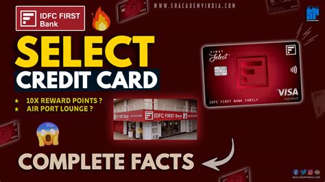 Free Credit Card IDFC First Select Credit Card