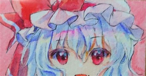 東方project レミリア色紙hand Drawn Remilia にょん様しいなみのイラスト Pixiv