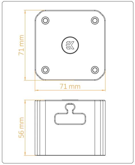 Ekwb Ek Quantum Convection D5 Pump Cover Instruction Manual