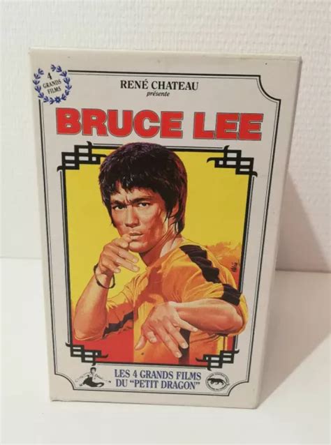 COFFRET K7 VHS Bruce lee René Chateau Video big boss fureur vaincre