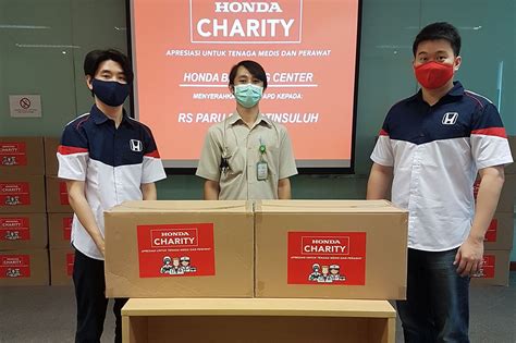 Honda Charity Apresiasi Hbc Untuk Tenaga Medis Dan Perawat Di Jabar