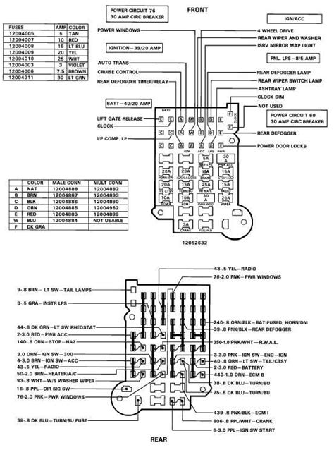 Wiring Diagram For Fuel Pump In A 1994 Chevy 1500