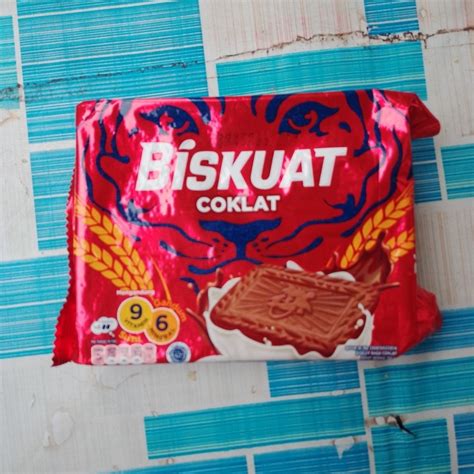 Jual BISKUAT Biskuit Coklat 121 Gram Shopee Indonesia