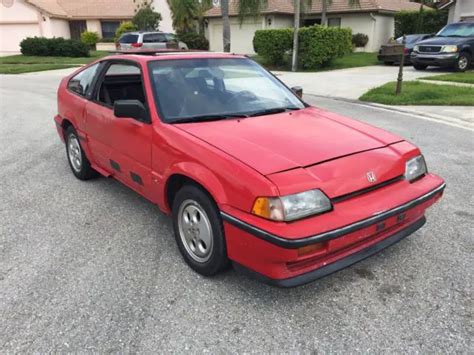 1987 Honda Civic CRX Si For Sale