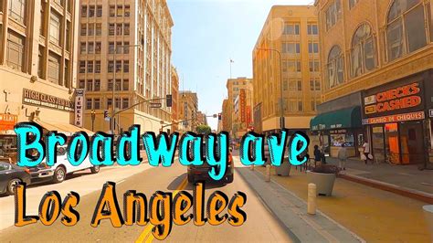 Broadway Ave Downtown La To Gardena Los Angeles Local Drive Tour Hd