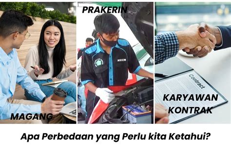 Perbedaan Magang Prakerin Dan Karyawan Kontrak