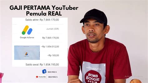 Gaji Pertama Youtuber Pemula Real Dan Resiko Yang Harus Di Hindari