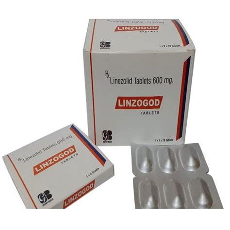 Linzogod Linezolid Tablets Mg Packaging Size At Rs