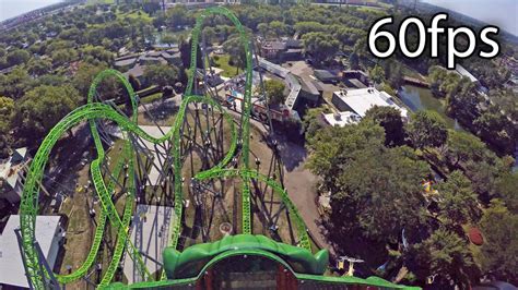 The Monster Front Seat On Ride Hd Pov 60fps Adventureland Iowa Youtube