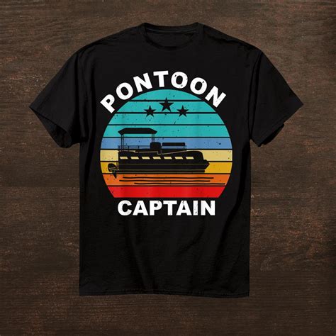 Pontoon Captain Shirt Vintage Gift Pontoon Boa Shirt Fantasywears