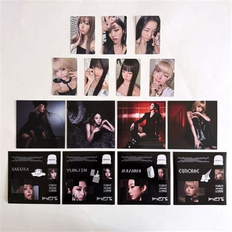 Le Sserafim 5th Mini Album HOT Compact Photobook Ver Official Photocard Shopee Philippines