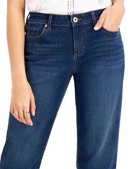 Style And Co Curvy Capri Jeans Created For Macy S And Reviews Jeans Women Macy S