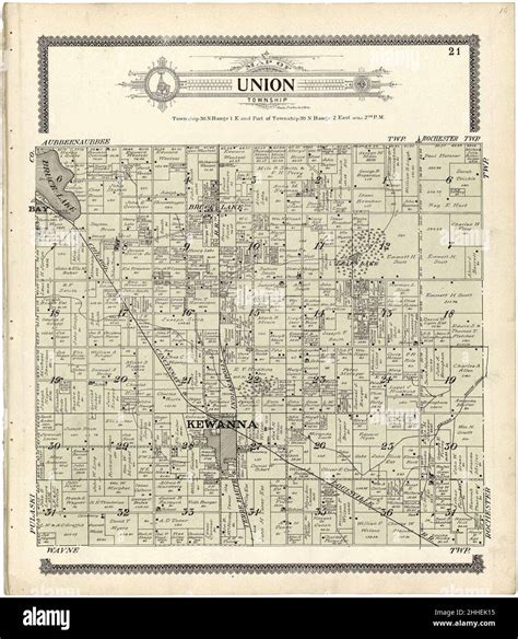 Standard Atlas Of Fulton County Indiana Including A Plat Book Of The