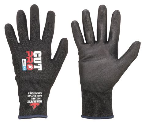 MCR SAFETY XL 10 ANSI Cut Level A3 Coated Gloves 48GM92