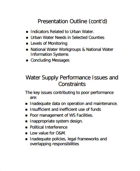 Presentation Outline - Riset