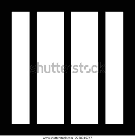 Illustration Vector Prison Cell Window Line Stock Vector (Royalty Free) 2258315767 | Shutterstock