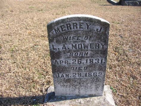 Merrey Jane Hayes Mowery 1831 1862 Homenaje De Find A Grave