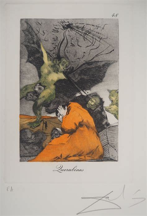 Salvador Dali Caprices De Goya Tentation Catawiki