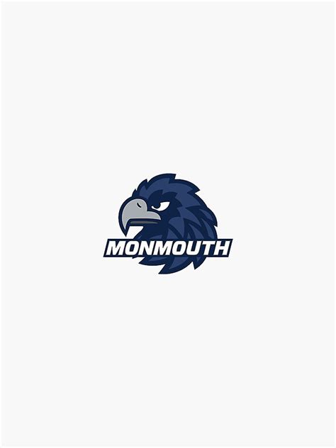 "Monmouth University Logo" Sticker by baileylevin | Redbubble