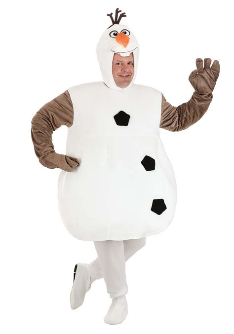 Plus Size Adult Olaf Frozen Costume - $99.99