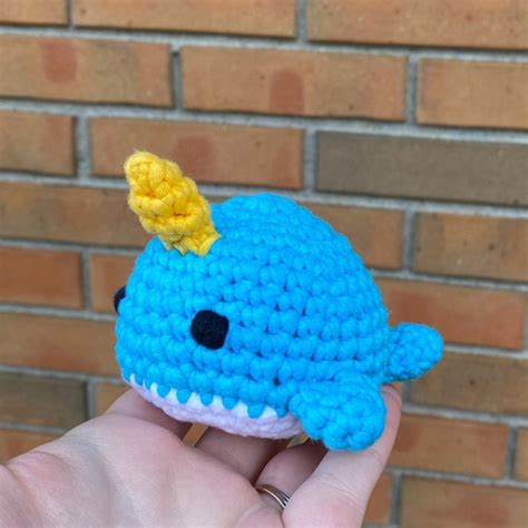 Stuffed Narwhal Etsy