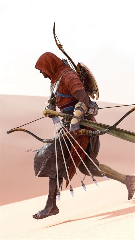 Video Game Assassin S Creed Origins Archer Desert 720x1280 Wallpaper Assassins Creed