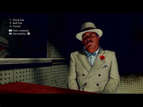 La Noire Full Driver Seat YouTube