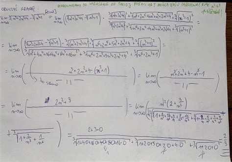 Oblicz granicę tex lim n to infty sqrt 3 n 3 2n 2 4 sqrt 3 n