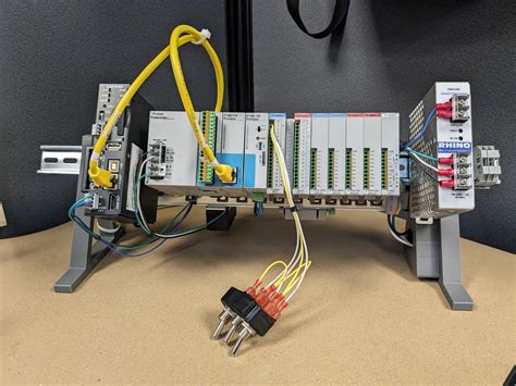 Desktop Din Rail Plc Trainer Test Stand With Operator Panels Etsy