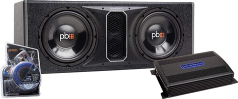 Powerbass Party Pack Dual 10 Subwoofers In Vented