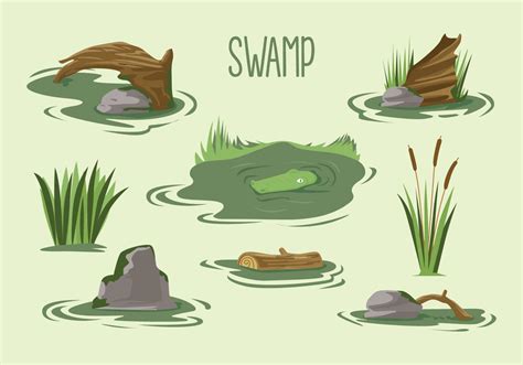 Free Swamp Vector 131917 Vector Art At Vecteezy