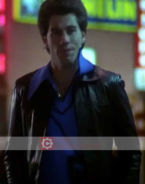 Buy John Travolta Leather Jacket Saturday Night Fever