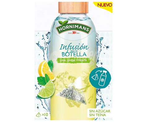 Hornimans Infusi N Para Tu Botella De Lima Lim N Y Menta Uds G