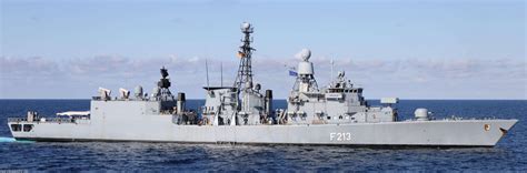 F 213 FGS Augsburg Type 122 Bremen Class Frigate German Navy