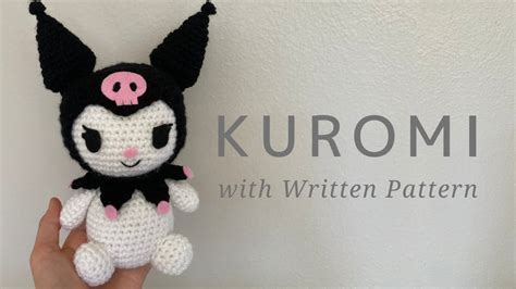 Kuromi Crochet Tutorial With Written Pattern Youtube