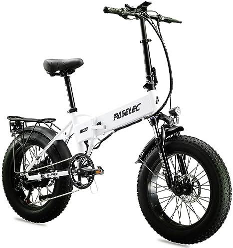 Paselec Px Folding Electric Bike For Adults W V Ah Removable