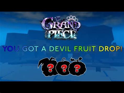 Gpo You Got A Devil Fruit Drop Mythical Luck Youtube